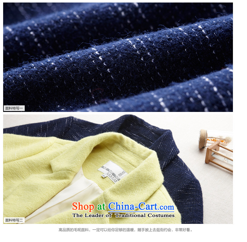 The early autumn 2015, new product lace adorn knocked color stitching discreet atmosphere. Ms. long hair? female 8531224025 jacket deep blue L picture, prices, brand platters! The elections are supplied in the national character of distribution, so action, buy now enjoy more preferential! As soon as possible.