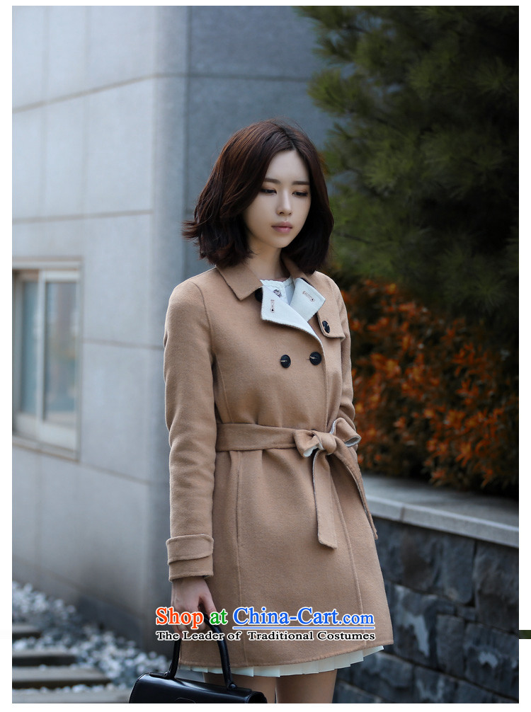 In offshore long Lai double-side woolen coat female new Korean version of 2015 a double-winter coats gross Ms.?) 5213 and Color M picture, prices, brand platters! The elections are supplied in the national character of distribution, so action, buy now enjoy more preferential! As soon as possible.