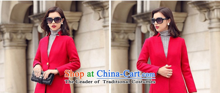 Ho Pui 2015 autumn and winter New Sau San video thin wool a wool coat girl in long temperament Mock-neck gross jacket dark green S pictures?, prices, brand platters! The elections are supplied in the national character of distribution, so action, buy now enjoy more preferential! As soon as possible.