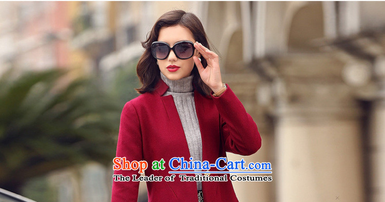 Ho Pui 2015 autumn and winter New Sau San video thin wool a wool coat girl in long temperament Mock-neck gross jacket dark green S pictures?, prices, brand platters! The elections are supplied in the national character of distribution, so action, buy now enjoy more preferential! As soon as possible.