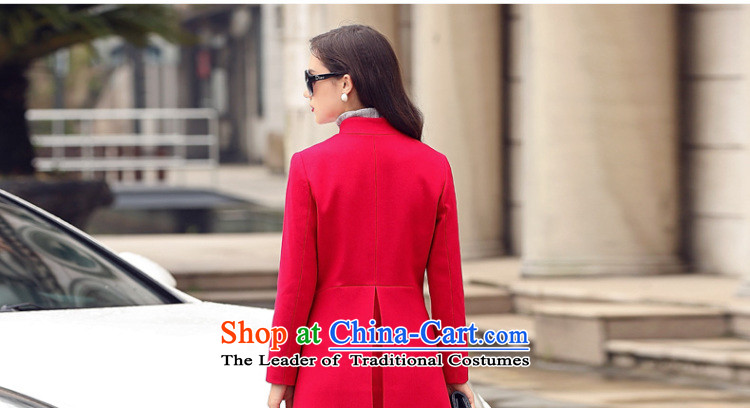 Ho Pui 2015 autumn and winter New Sau San video thin wool a wool coat girl in long temperament Mock-neck gross jacket dark green S pictures?, prices, brand platters! The elections are supplied in the national character of distribution, so action, buy now enjoy more preferential! As soon as possible.