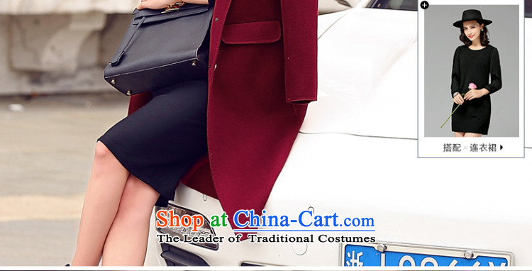 Ho Pui 2015 new manual two-sided wool velvet cloak female suits gross? double-side coats jacket wine red M picture, prices, brand platters! The elections are supplied in the national character of distribution, so action, buy now enjoy more preferential! As soon as possible.