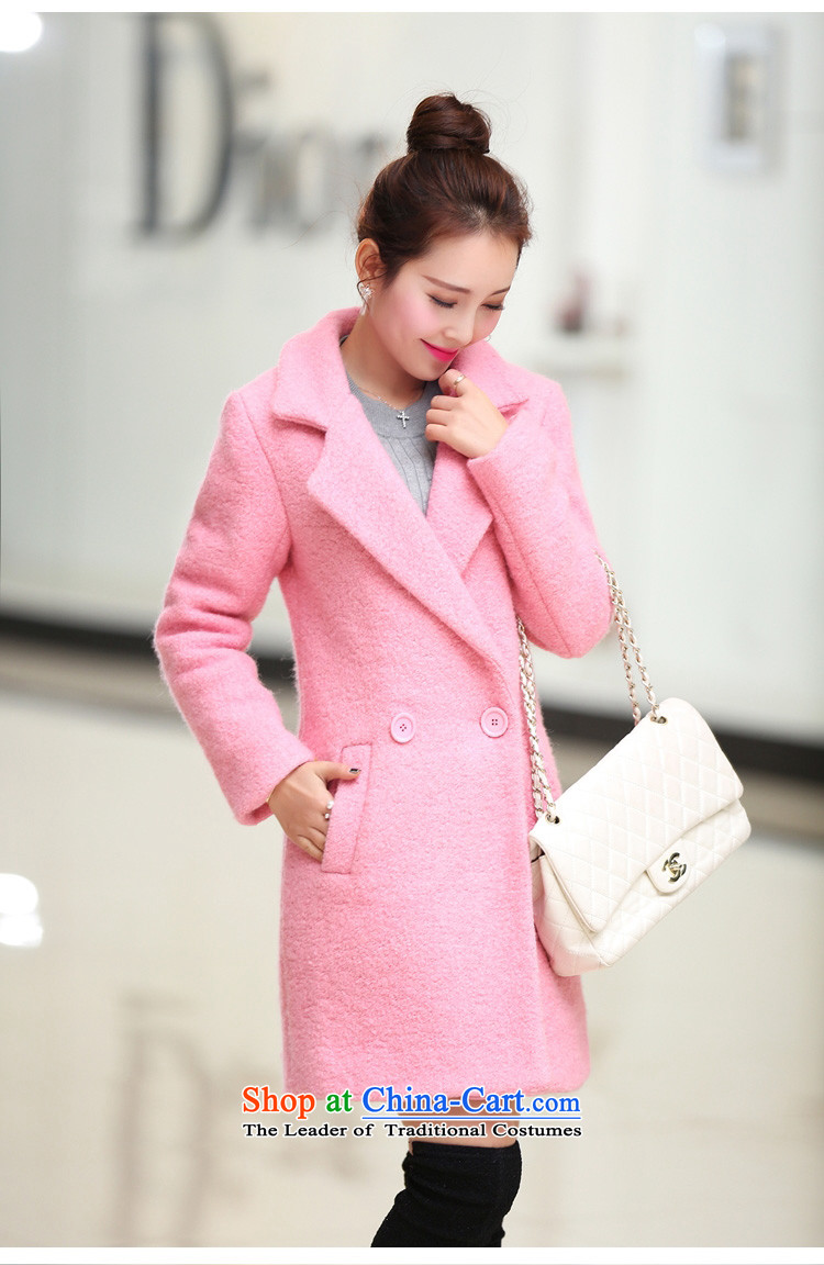Pull the fuser coats of autumn and winter 2015 female Korean female thickened gross? jacket in long pure color coats female green gross? L picture, prices, brand platters! The elections are supplied in the national character of distribution, so action, buy now enjoy more preferential! As soon as possible.