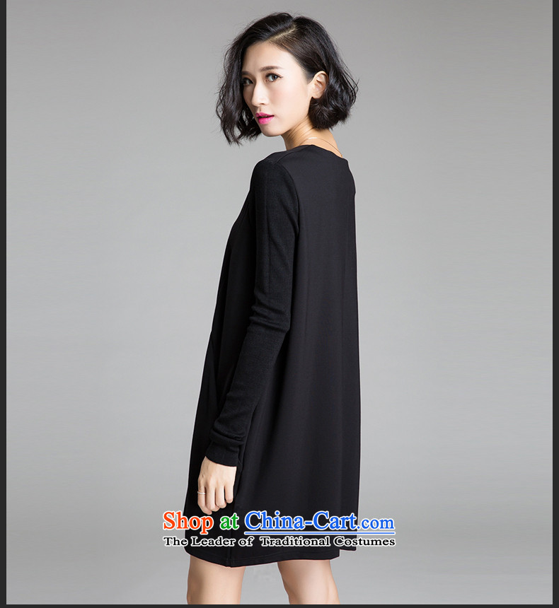The Eternal-soo to xl women's dresses Drop-Needle LS autumn and winter 2015 new product expertise mm thick, Hin thin sister, temperament fall inside the skirt long-sleeved black 4XL Photo, prices, brand platters! The elections are supplied in the national character of distribution, so action, buy now enjoy more preferential! As soon as possible.