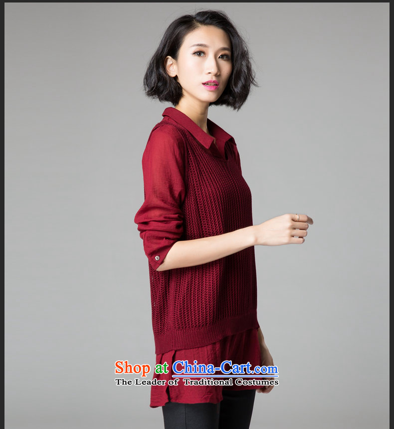 The Eternal-soo to xl female shirt two kits for autumn and winter 2015 new products thick mm sister autumn graphics thin Korean clothes, Hin thin, thick shirt chestnut horses 2XL Photo, prices, brand platters! The elections are supplied in the national character of distribution, so action, buy now enjoy more preferential! As soon as possible.