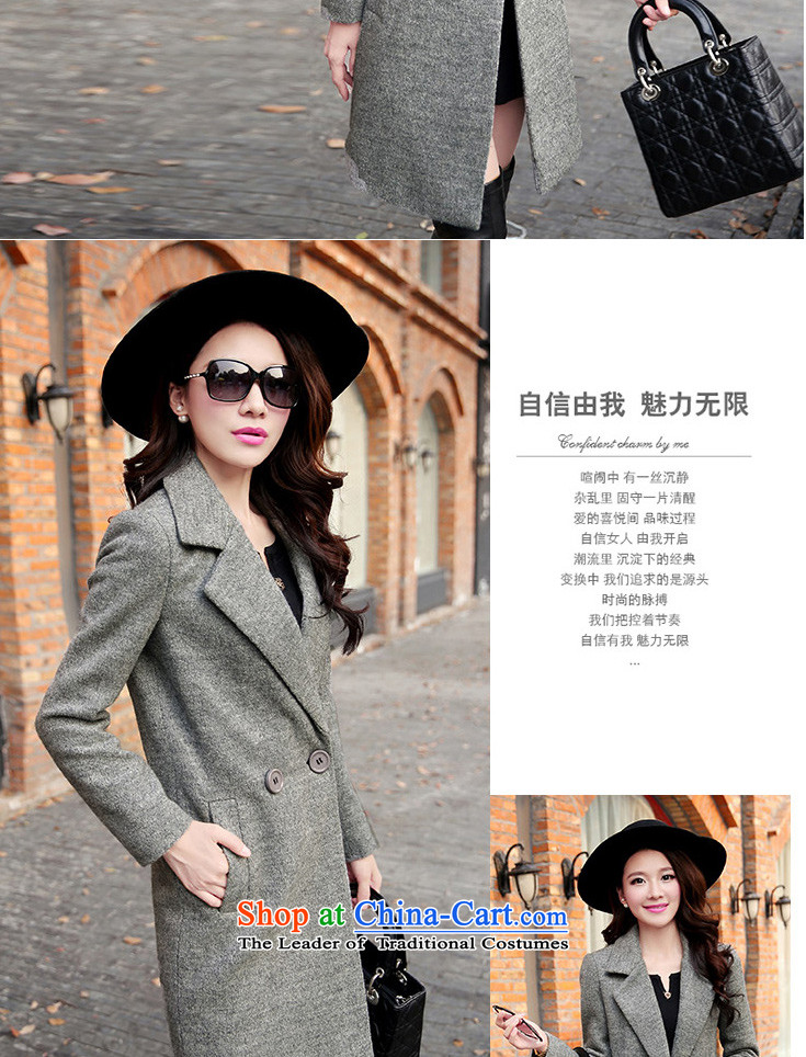 Kam Fox Ella Korean Women's jacket gross? In Thick Long large graphics thin solid-colored Sau San wool a wool coat N005 Yellow S picture, prices, brand platters! The elections are supplied in the national character of distribution, so action, buy now enjoy more preferential! As soon as possible.