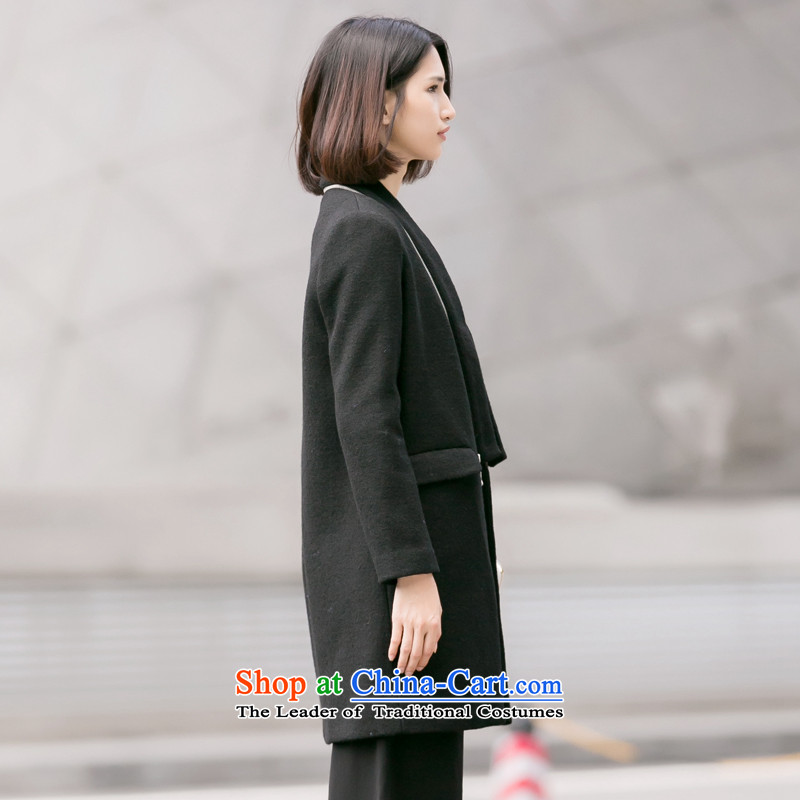 The new Japanese-style with wool zip jacket , black hair? Athena Chu Jia Ni (YIN JIA NI) , , , shopping on the Internet