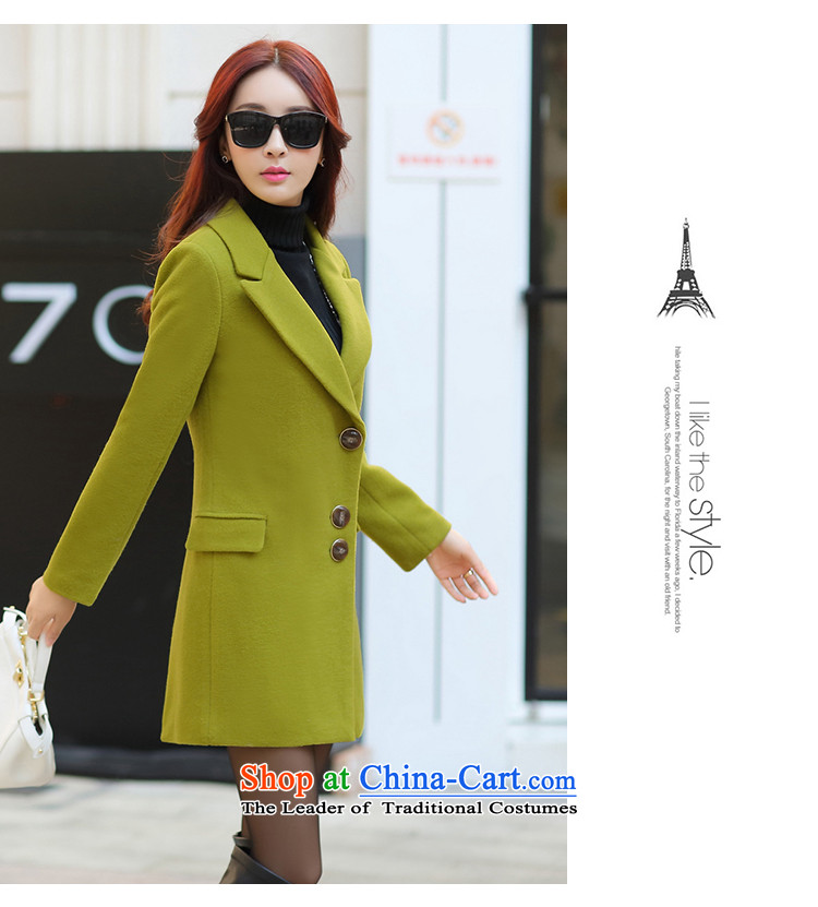 Michelle Gellar of autumn and winter 2015 new stylish suits for gross?)? long coats that sub-maximum use larger female jackets aristocratic temperament elegant wild Qiu Xiang Wong L picture, prices, brand platters! The elections are supplied in the national character of distribution, so action, buy now enjoy more preferential! As soon as possible.