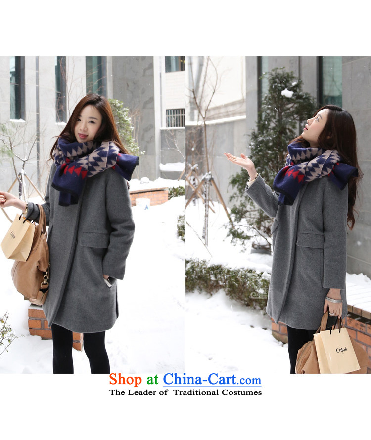 Hundreds of gross coats women bathing in the? Fall/Winter Collections 2015 new Korean female decorated in the body of this wind jacket wool a wool coat jacket female SUMMIT 63 14 Light Gray thick S picture, prices, brand platters! The elections are supplied in the national character of distribution, so action, buy now enjoy more preferential! As soon as possible.