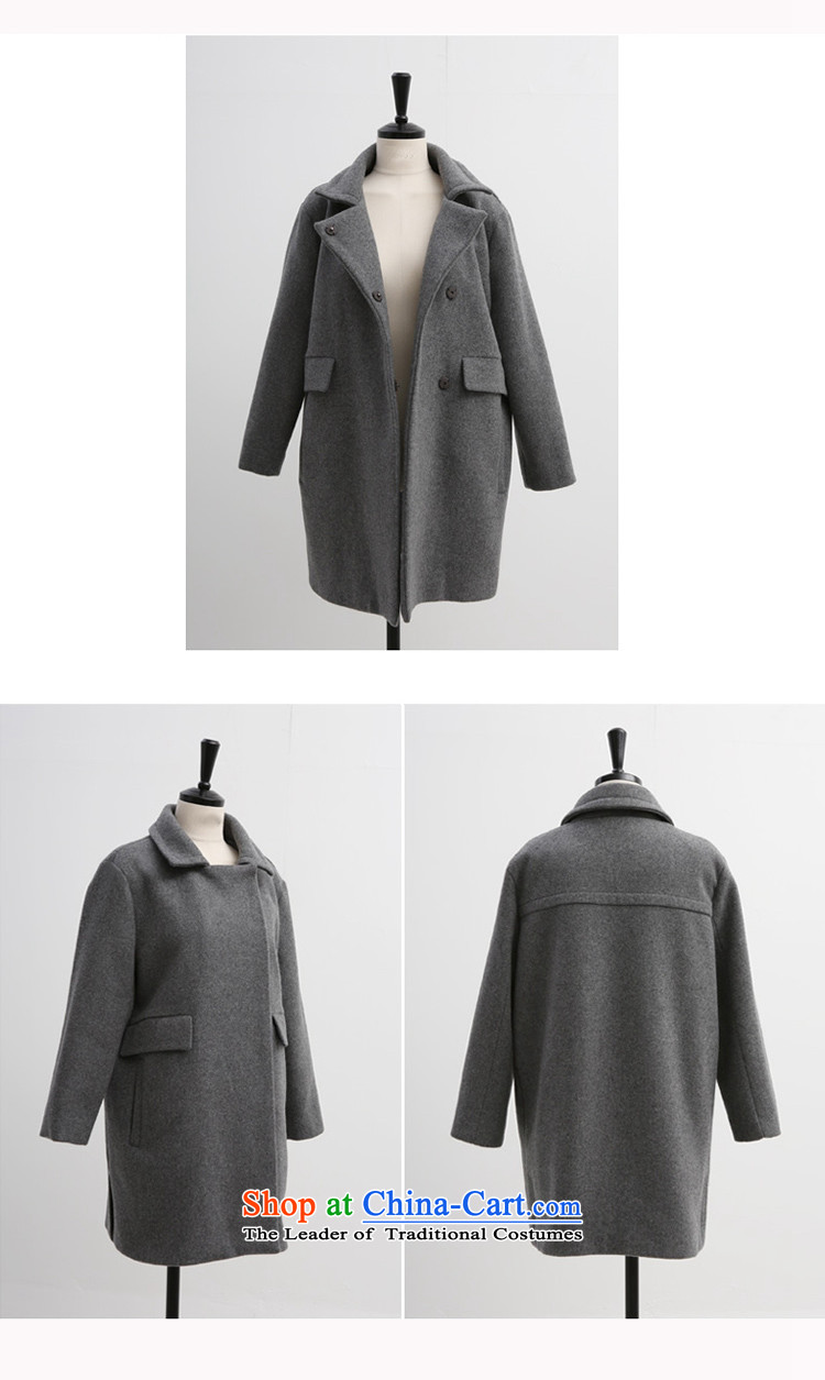 Hundreds of gross coats women bathing in the? Fall/Winter Collections 2015 new Korean female decorated in the body of this wind jacket wool a wool coat jacket female SUMMIT 63 14 Light Gray thick S picture, prices, brand platters! The elections are supplied in the national character of distribution, so action, buy now enjoy more preferential! As soon as possible.