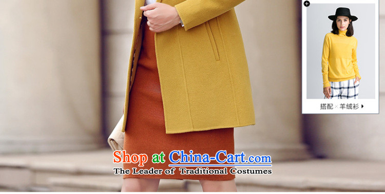Ho Pui 2015 new manually-sided flannel woolen coat female suits for double-sided woolens wool coat and powder? S picture, prices, brand platters! The elections are supplied in the national character of distribution, so action, buy now enjoy more preferential! As soon as possible.