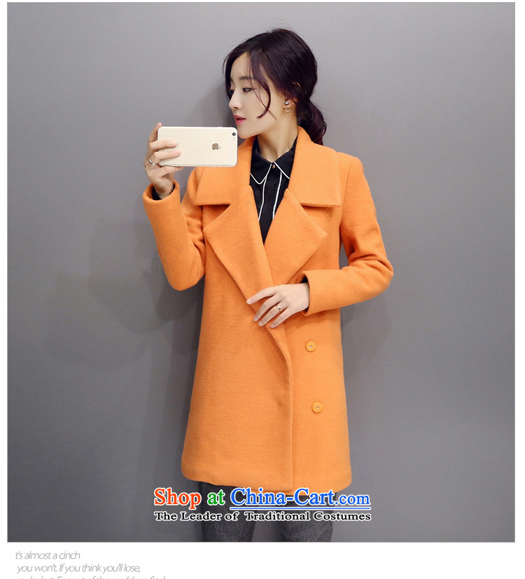 The population exposed in Arabic 2015 autumn and winter Selina Chow load new Korean women in long Leisure Sau San thick A coat Foutune of gross?? jacket 818 pink S picture, prices, brand platters! The elections are supplied in the national character of distribution, so action, buy now enjoy more preferential! As soon as possible.