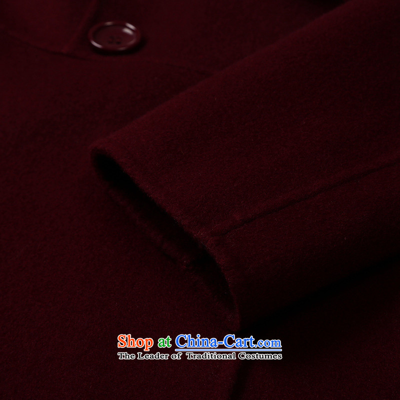 The elections of the same health maxchic stars Marguerite Hsichih 2015 autumn and winter reverse collar double row is long wool double-side Sau San? 18992 coats bourdeaux M PRINCESS (maxchic Hsichih) , , , shopping on the Internet