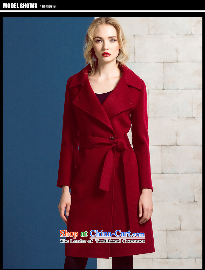 Marguerite Hsichih maxchic 2015 Ms. autumn and winter clothing, Sau San for simple and stylish this cloth belt duplex wool coat female 19022? BOURDEAUX M picture, prices, brand platters! The elections are supplied in the national character of distribution, so action, buy now enjoy more preferential! As soon as possible.