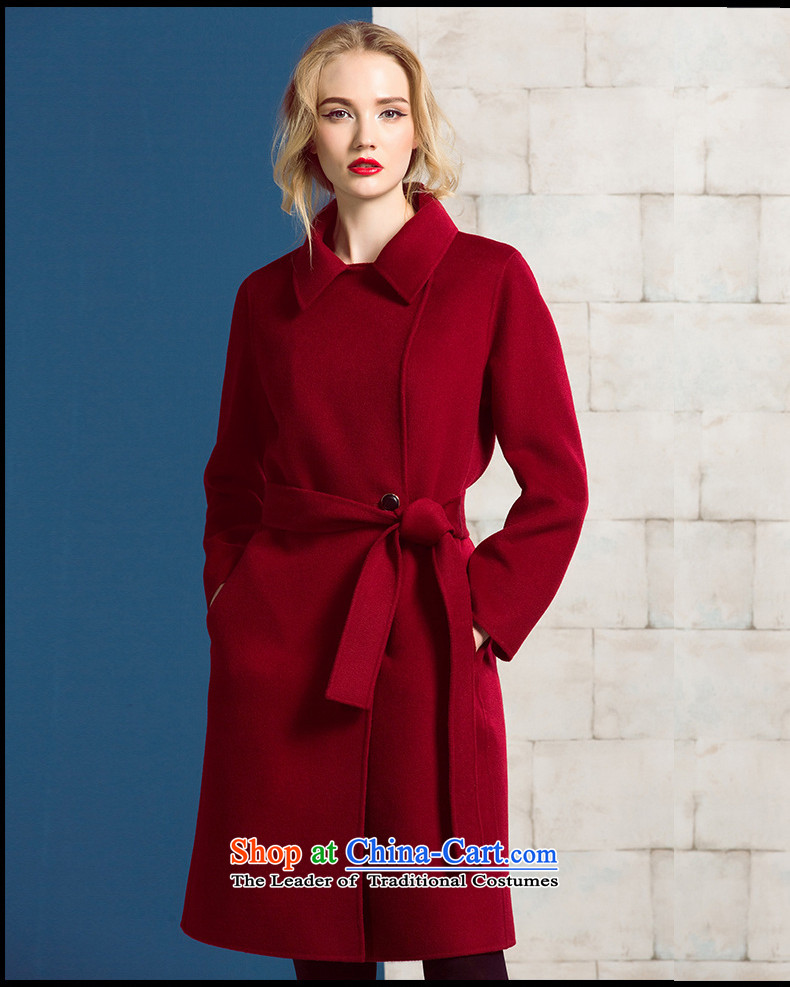 Marguerite Hsichih maxchic 2015 Ms. autumn and winter clothing, Sau San for simple and stylish this cloth belt duplex wool coat female 19022? BOURDEAUX M picture, prices, brand platters! The elections are supplied in the national character of distribution, so action, buy now enjoy more preferential! As soon as possible.