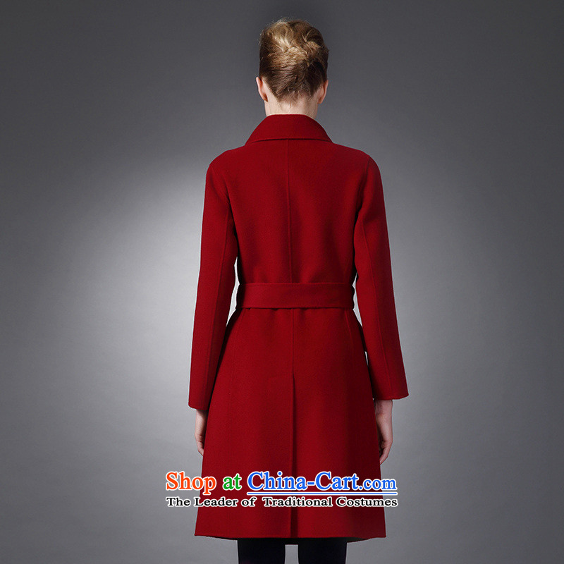 Marguerite Hsichih maxchic 2015 Ms. autumn and winter clothing, Sau San for simple and stylish this cloth belt duplex wool coat female 19022? BOURDEAUX M PRINCESS (maxchic Hsichih) , , , shopping on the Internet