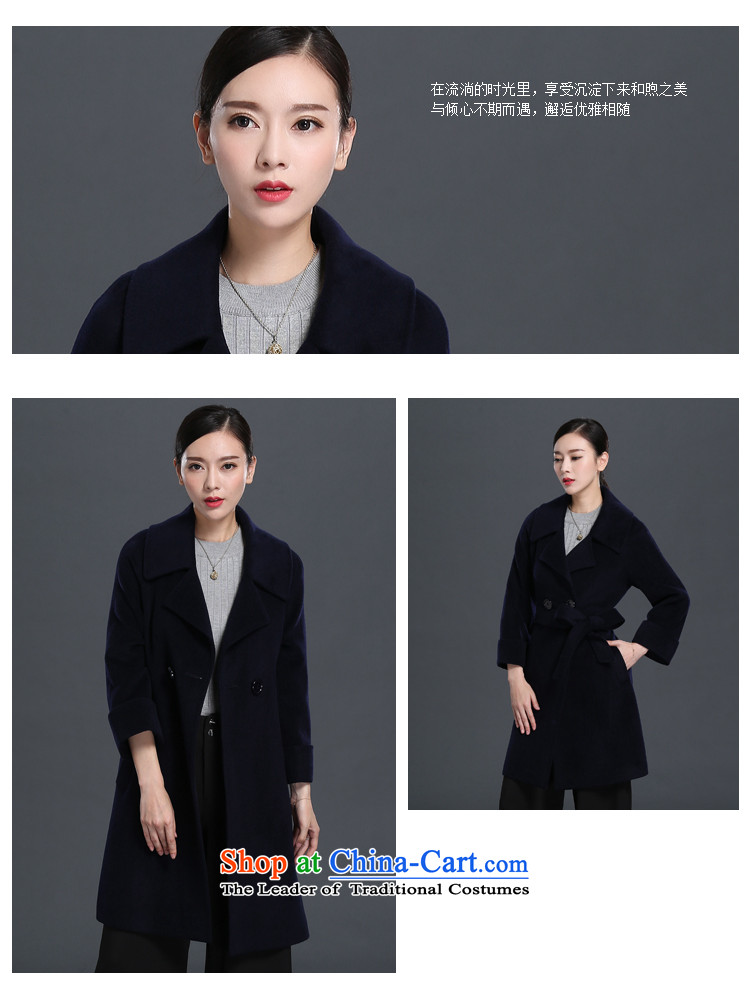 Mrs and woolen coat female lint-free female? jacket coat gross female new 2015 Fall/Winter Collections in long 151510 navy blue XXL picture, prices, brand platters! The elections are supplied in the national character of distribution, so action, buy now enjoy more preferential! As soon as possible.