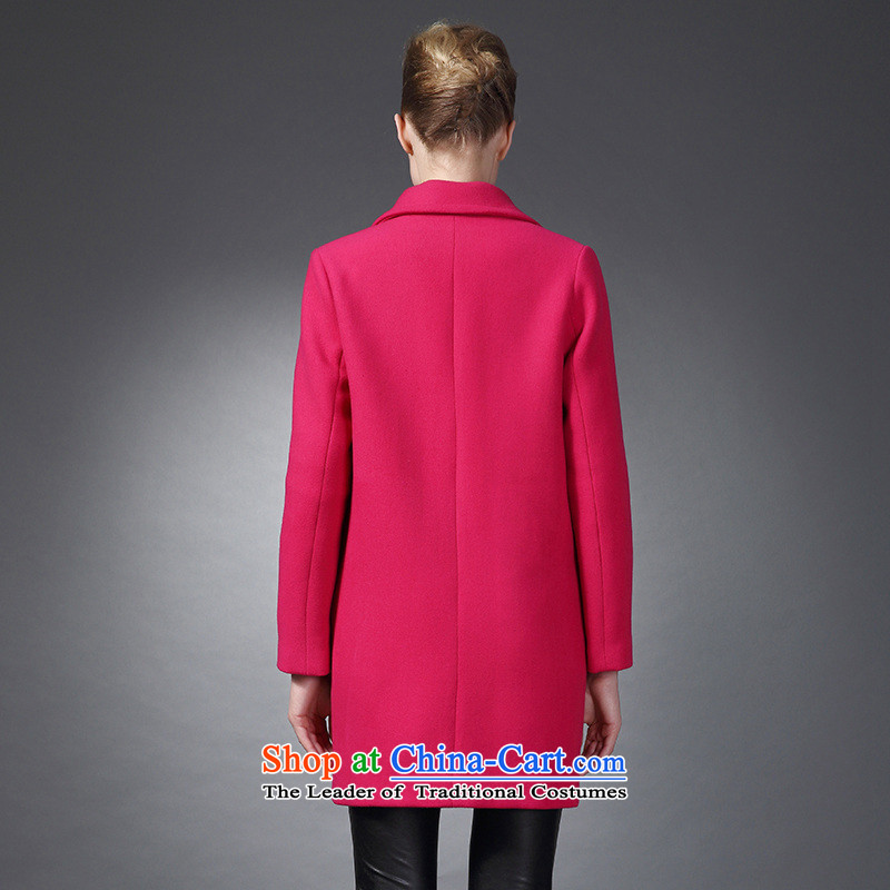 Marguerite Hsichih maxchic 2015 autumn and winter, western style, double-suit for the auricle-wool coat 20742? The Red M PRINCESS (maxchic Hsichih) , , , shopping on the Internet