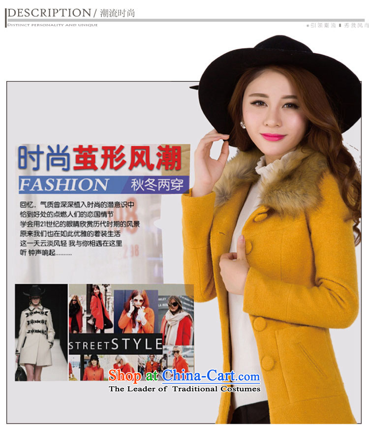 Carlo cents 2015 new Korean female coats of Sau San Mao? autumn and winter jackets in female long 5166 ft² turmeric yellow M picture, prices, brand platters! The elections are supplied in the national character of distribution, so action, buy now enjoy more preferential! As soon as possible.
