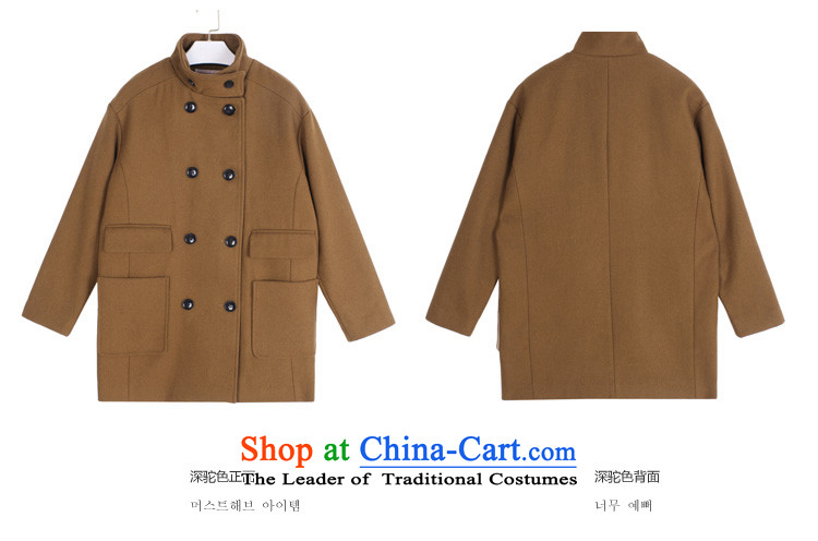 Korea has the Korean version of the Dag Hammarskjöld yi 2015 winter clothing new women's solid color graphics thin hair loose coat OZ4613?2 And color L picture depth, prices, brand platters! The elections are supplied in the national character of distribution, so action, buy now enjoy more preferential! As soon as possible.