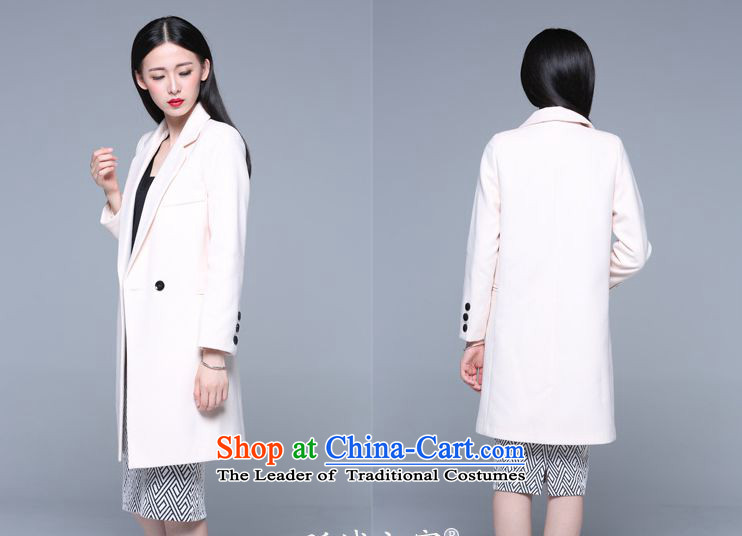 The new 2015 MRSOS autumn and winter western stars in pure color temperament long a wool coat Ms. Sau San Mao jacket black S pictures?, prices, brand platters! The elections are supplied in the national character of distribution, so action, buy now enjoy more preferential! As soon as possible.