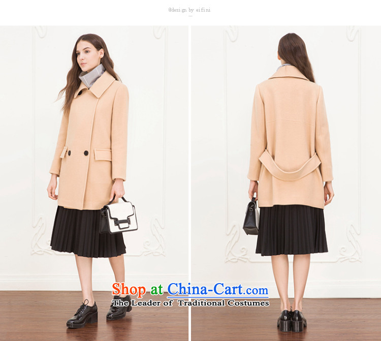 El Boothroyd autumn and winter 2015 new double-wool coat female lapel?? coats female 6580847201 gross RED M picture, prices, brand platters! The elections are supplied in the national character of distribution, so action, buy now enjoy more preferential! As soon as possible.