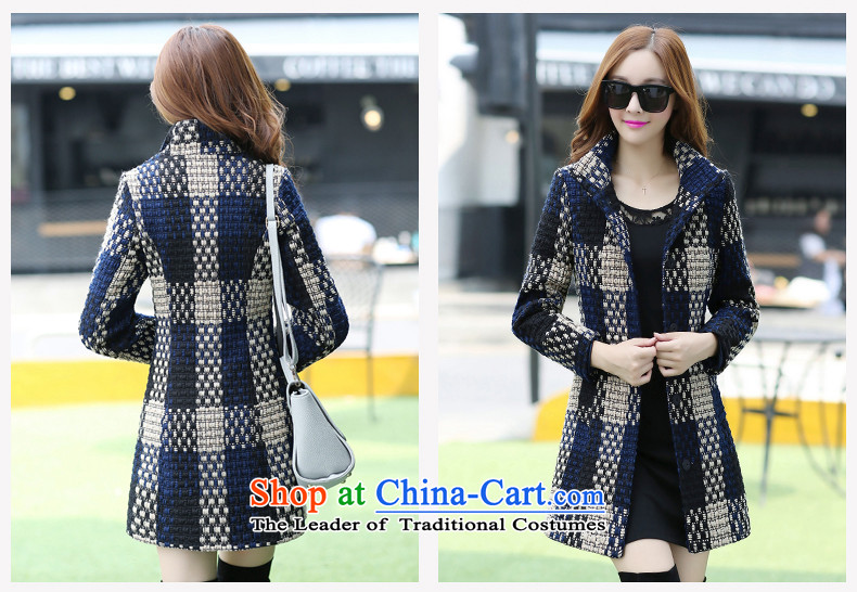 The Doi OSCE gross? 2015 winter coats female new Korean version of Sau San? In gross coats of grid 5 169 Tibetan blue plaid XL Photo, prices, brand platters! The elections are supplied in the national character of distribution, so action, buy now enjoy more preferential! As soon as possible.