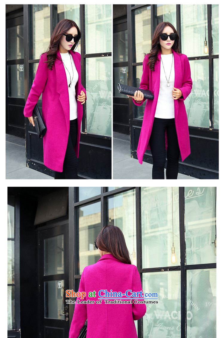 The poem meng 2015 autumn and winter new Korean women who are in the long graphics thin a wool coat gross? jacket female red L picture, prices, brand platters! The elections are supplied in the national character of distribution, so action, buy now enjoy more preferential! As soon as possible.