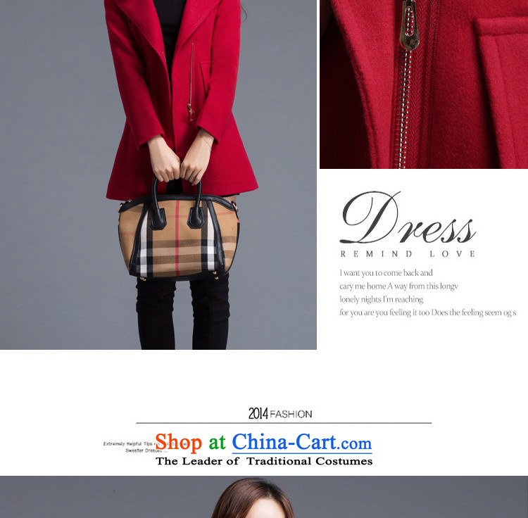Love Is gross coats Girl Gigi Lai? jacket of autumn and winter 2015 new lady a windbreaker. Long Korean Lapel Sau San video thin elegant red jacket? M Gross Picture, prices, brand platters! The elections are supplied in the national character of distribution, so action, buy now enjoy more preferential! As soon as possible.