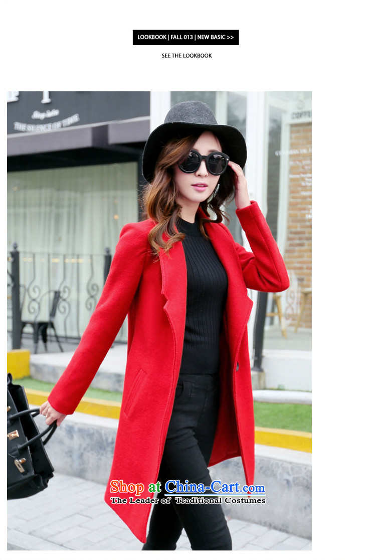 The Cabinet to Yuen Long by 2015 autumn and winter new Korean fashion in the jacket long? What gross coats female 08178W gray ... M picture, prices, brand platters! The elections are supplied in the national character of distribution, so action, buy now enjoy more preferential! As soon as possible.