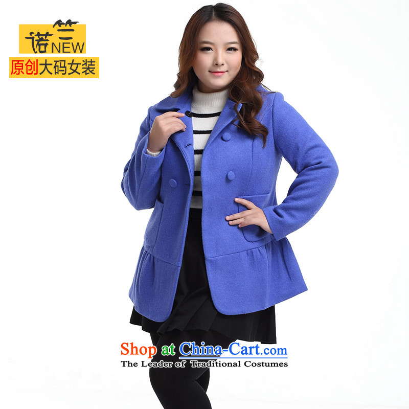 The requested maximum number of ladies thick sister Fall/Winter Collections of female graphics thick, thin to thick MM increase 200 catties western creases lace loose coat and colors so gross larger 5XL, Mano requested.... shopping on the Internet