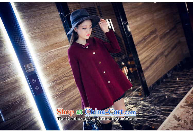In short Ju to increase women's code thick mm new long-sleeved) Choo forming the Netherlands thick sister autumn cardigan light jacket wine red 4XL Photo, prices, brand platters! The elections are supplied in the national character of distribution, so action, buy now enjoy more preferential! As soon as possible.