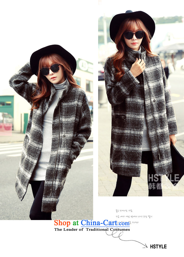 Korea has the Korean version of the Dag Hammarskjöld yi 2015 winter clothing new products with stylish youth in Sau San video thin long hair? jacket DL4530 latticed restaurant gray , prices, picture M brand platters! The elections are supplied in the national character of distribution, so action, buy now enjoy more preferential! As soon as possible.