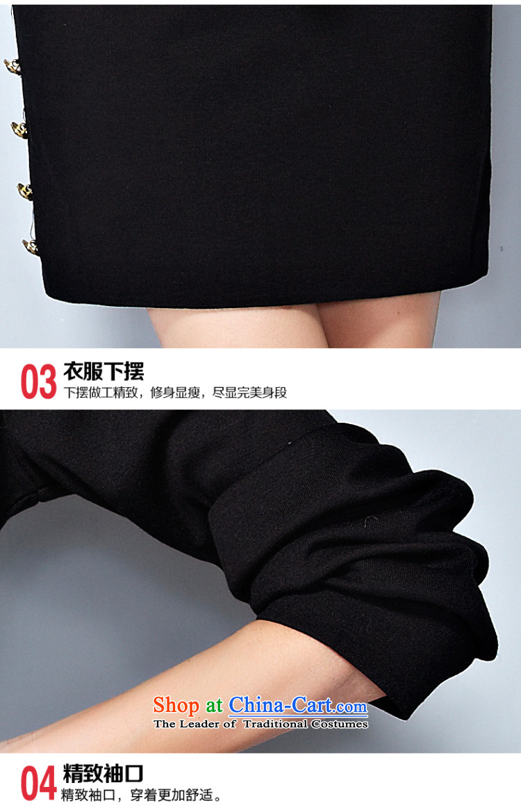 Yu-Sin-to increase women's code 200 catties mm2015 thick autumn and winter new dresses Korean skirt wear thin step video skirt black 3XL Children recommends that you 150-200 catty picture, prices, brand platters! The elections are supplied in the national character of distribution, so action, buy now enjoy more preferential! As soon as possible.