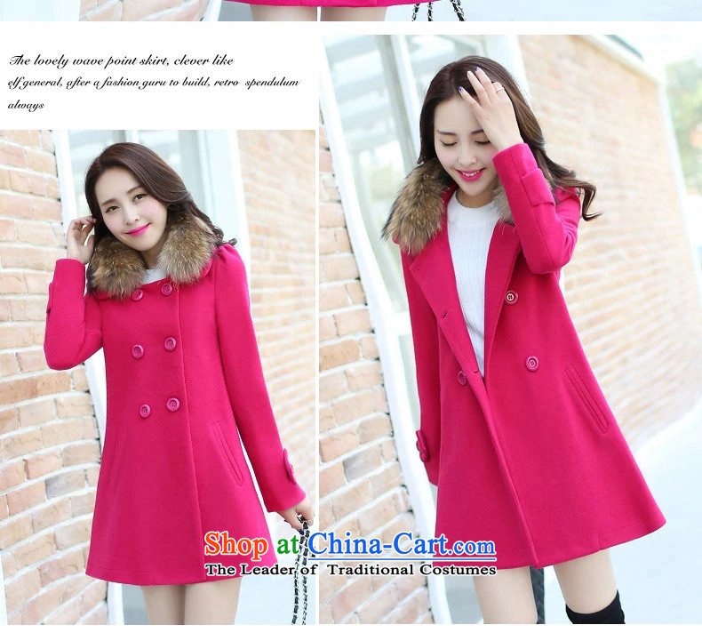 Memnarch Beja 2015 autumn and winter new Korean version of large numbers in length of Sau San for female K8818 jacket coat? ore Wong, pictures, L-thick price, brand platters! The elections are supplied in the national character of distribution, so action, buy now enjoy more preferential! As soon as possible.