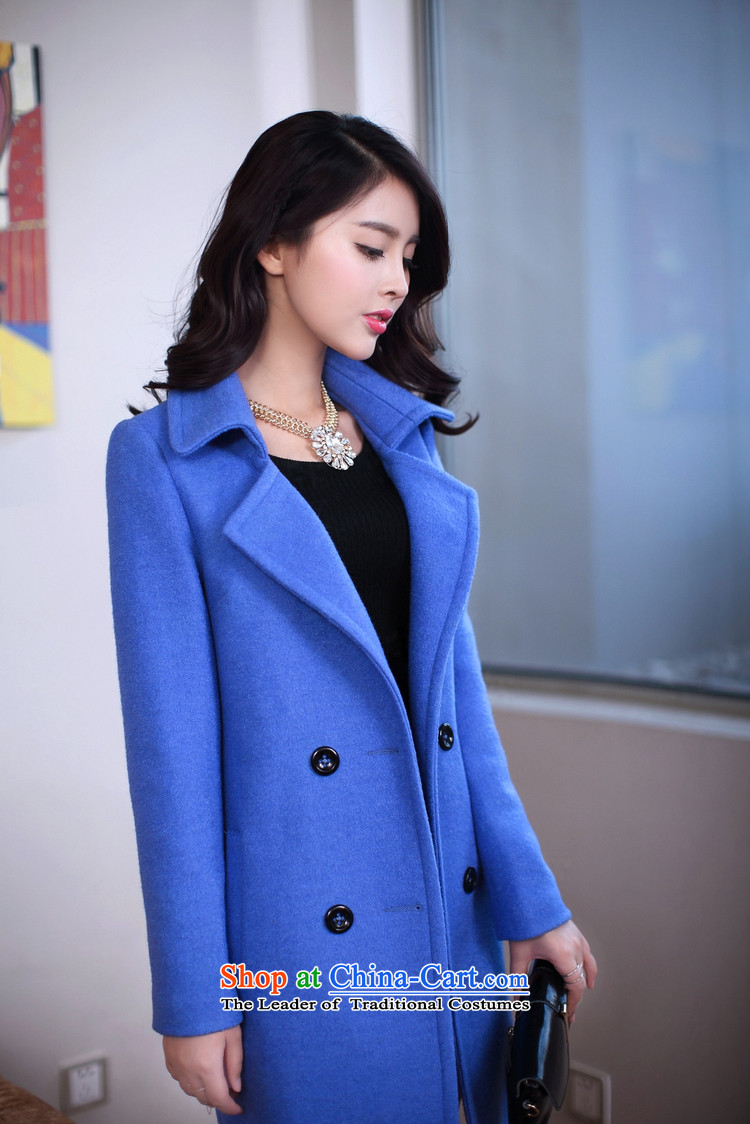 Pull the fuser 2015 Korean female autumn and winter coats new cashmere long hair? Long butted in RED M picture, prices, brand platters! The elections are supplied in the national character of distribution, so action, buy now enjoy more preferential! As soon as possible.