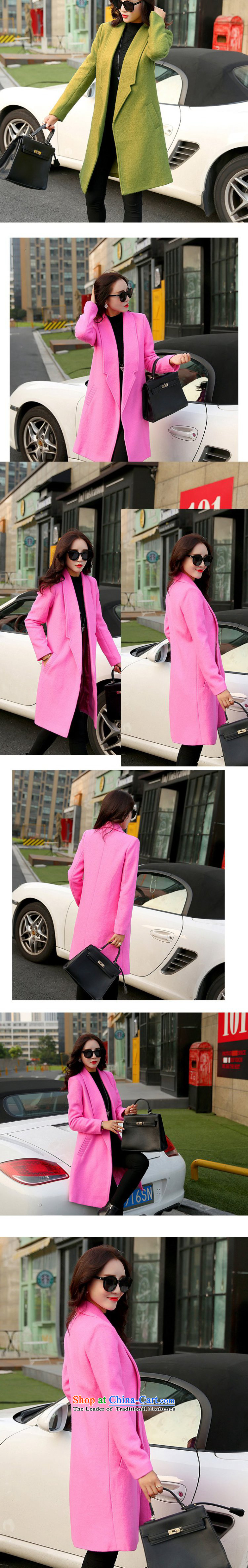 The Curtis Institute in the autumn and winter figure Gigi Lai long a wool coat jacket female RED M picture, prices, brand platters! The elections are supplied in the national character of distribution, so action, buy now enjoy more preferential! As soon as possible.
