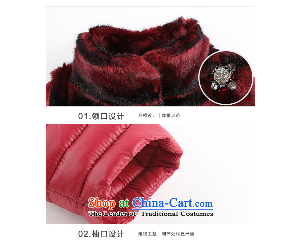 【 calvin tracy health Kevin TSUI Sin gradient water leopard can be shirked feather cuff two artificial leather jacket grass wearing vest jacket wine red stripes L picture, prices, brand platters! The elections are supplied in the national character of distribution, so action, buy now enjoy more preferential! As soon as possible.