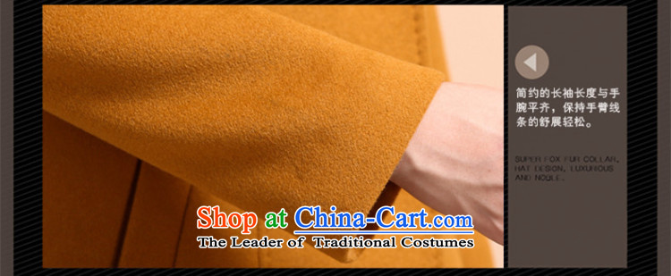 Charlene Choi 2015 autumn and winter and new cashmere overcoat girl?? in gross jacket long hair washable wool coat female 8853#? Yellow XL Photo, prices, brand platters! The elections are supplied in the national character of distribution, so action, buy now enjoy more preferential! As soon as possible.