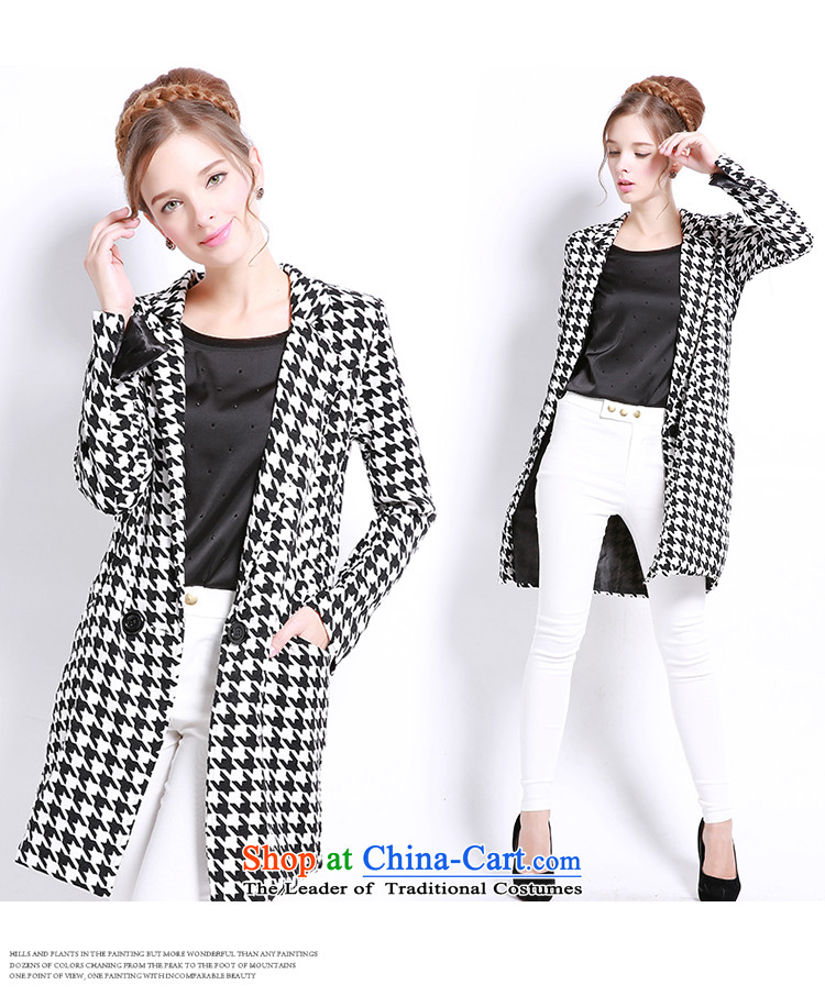 Luo Shani flower code women autumn and winter jackets thick mm new to increase video thin thick sister long coats 3301 Light Gray 6XL picture, prices, brand platters! The elections are supplied in the national character of distribution, so action, buy now enjoy more preferential! As soon as possible.