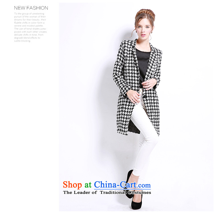 Luo Shani flower code women autumn and winter jackets thick mm new to increase video thin thick sister long coats 3301 Light Gray 6XL picture, prices, brand platters! The elections are supplied in the national character of distribution, so action, buy now enjoy more preferential! As soon as possible.