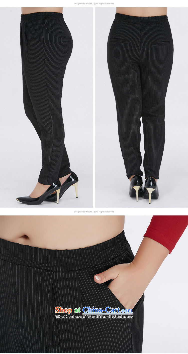 Msshe xl women 2015 new fall thick sister video thin replacing Harun 9 10746 trousers, white on black T6 picture, prices, brand platters! The elections are supplied in the national character of distribution, so action, buy now enjoy more preferential! As soon as possible.