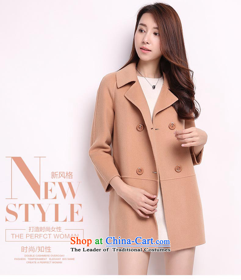 Hengyuan Cheung gross girls jacket? Long woolen coat female wool a wool coat female jacket for autumn and winter by new Korean sided flannel coats light coffee color? L picture, prices, brand platters! The elections are supplied in the national character of distribution, so action, buy now enjoy more preferential! As soon as possible.