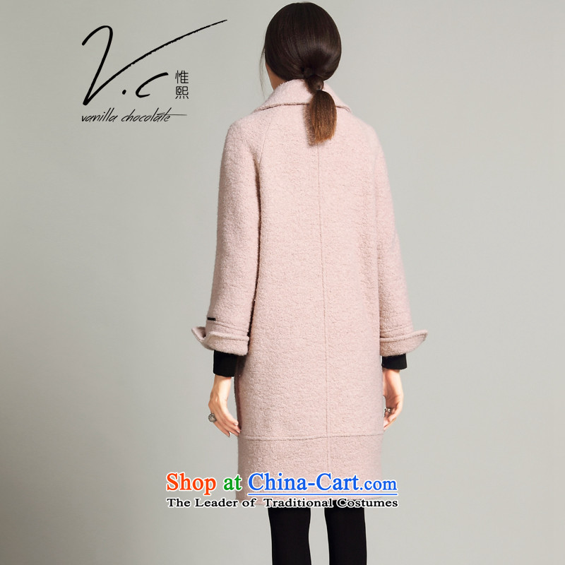Korehiro Western women V.C long coats gross? the new winter 2015 female loose wool a wool coat thickness toner s,vanillachocolate,,, all shopping on the Internet