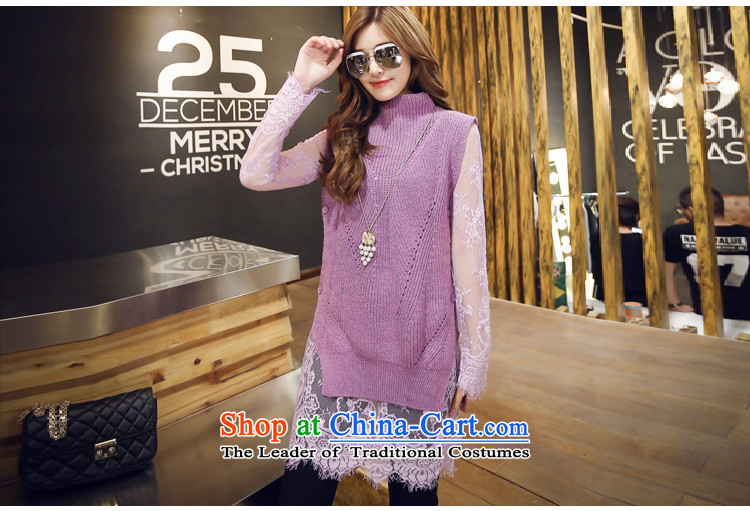 In 2015, the big western code Pak women with new expertise autumn MM lace stitching fashion sweater two kits purple 7068 4XL around 922.747 paragraphs 165-175 under the picture, prices, brand platters! The elections are supplied in the national character of distribution, so action, buy now enjoy more preferential! As soon as possible.