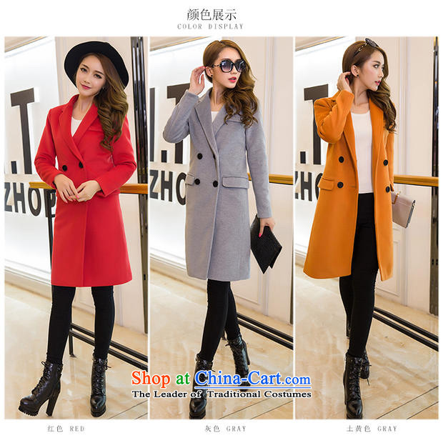 Send Valerie 2015 winter new woolen coat girl child Korean? 