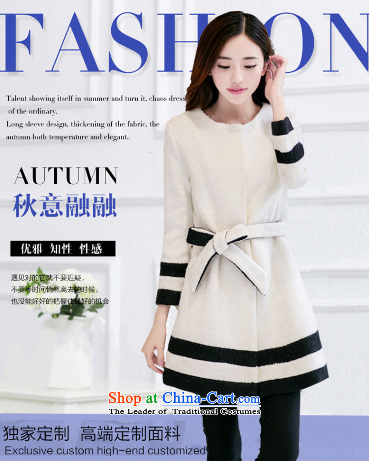 Lin Ching-pledged for autumn and winter new Korean female jacket coat gross? In the long graphics thin leisure Sau San wild lapel thick coat Female Light Gray L picture, prices, brand platters! The elections are supplied in the national character of distribution, so action, buy now enjoy more preferential! As soon as possible.