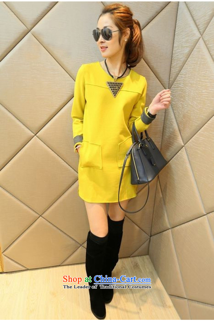 Crystal Bar Athena winter)? sub dresses Korean Sau San video thin, forming the skirt QZP04 Yellow   M picture, prices, brand platters! The elections are supplied in the national character of distribution, so action, buy now enjoy more preferential! As soon as possible.