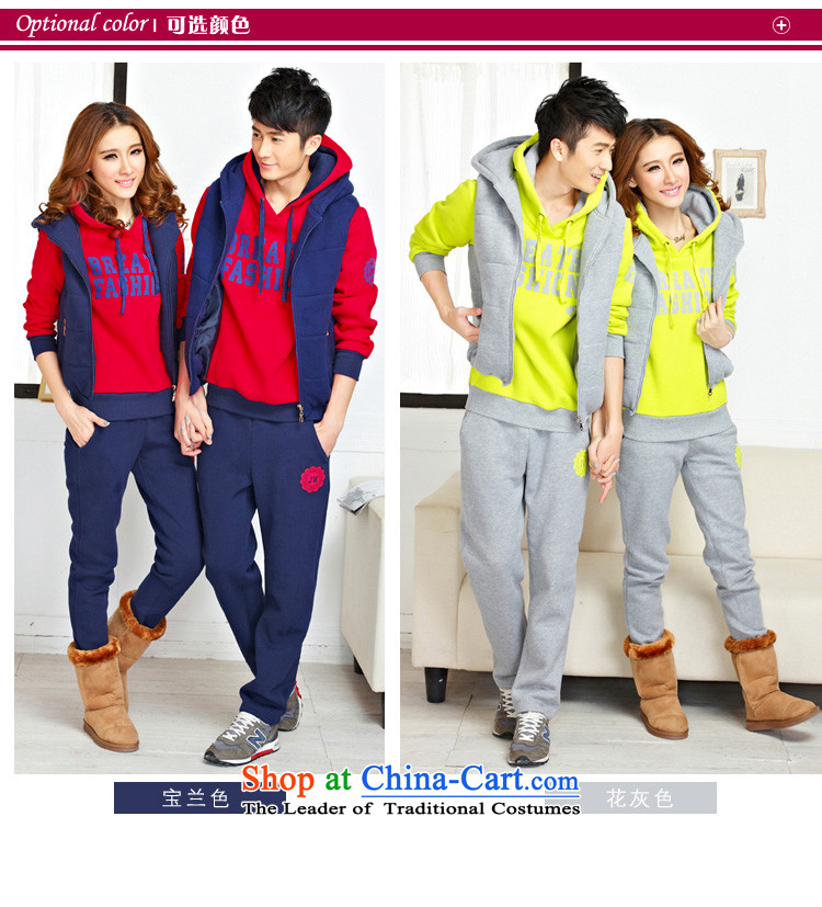 Of autumn and winter stylish increased to cap the lint-free Korean thick sweater kits for couples with men and women in uniform leisure wears clothes, a trouser press, 8002 gray and green women 4XL Photo, prices, brand platters! The elections are supplied in the national character of distribution, so action, buy now enjoy more preferential! As soon as possible.