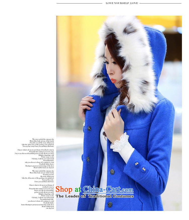 The Philippines poetry fun gross? autumn and winter coats women 2015 new Korean fashion Sau San wool coat girl in long?) gross neckties cap wind jacket green M picture, prices, brand platters! The elections are supplied in the national character of distribution, so action, buy now enjoy more preferential! As soon as possible.